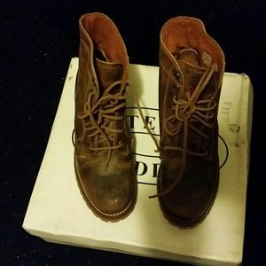 Steve Madden boots in box